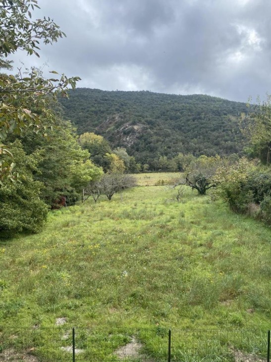 Vue panoramique sur le Massif du Canigó depuis le jardin
